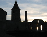 Haapsalu Castle Backlit