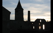 Haapsalu Castle Backlit