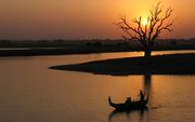 Sunset from Ubein's Bridge