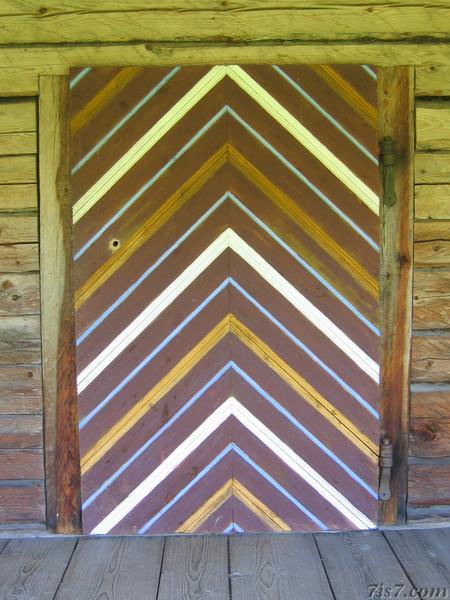Farmhouse door.