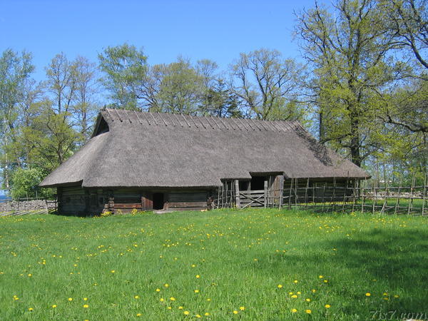 The Roosta farmhouse.