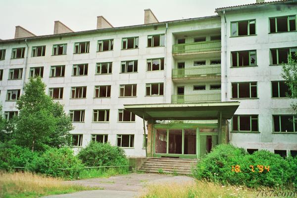 Quarters in the former Soviet naval base in Paldiski, photo