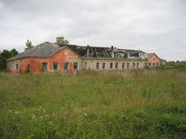 Barracks of the former Soviet naval base in Paldiski, photo