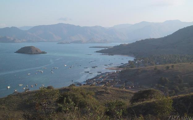Kampung Komodo From Above