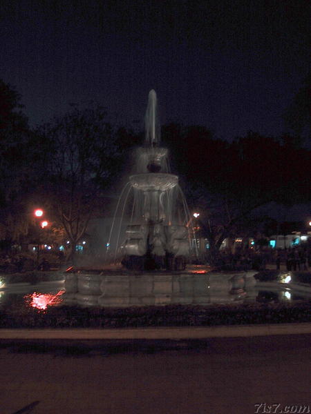 Fountain at Night