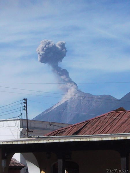 Fuego Eruption