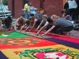 Semana Santa - Working on Alfombra