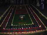 Semana Santa - School Alfombra at Night
