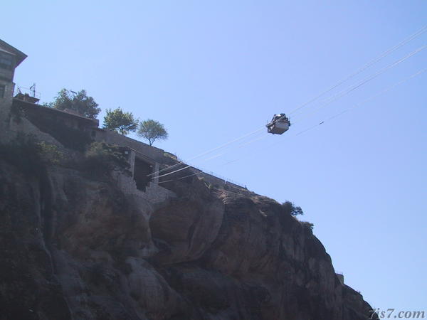 Meteora Monastery Cable Cart