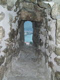 Ohrid Castle Gun Hole