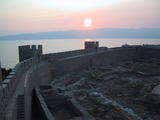 Sunset Over Ohrid Castle