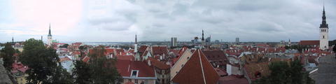 Tallinn Old Town Panorama
