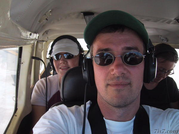Otto and Maris in plane