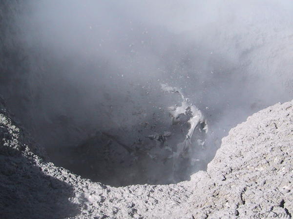 Geothermic Mud Pool Bubble