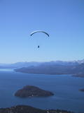 Paragliding off Cerro Otto