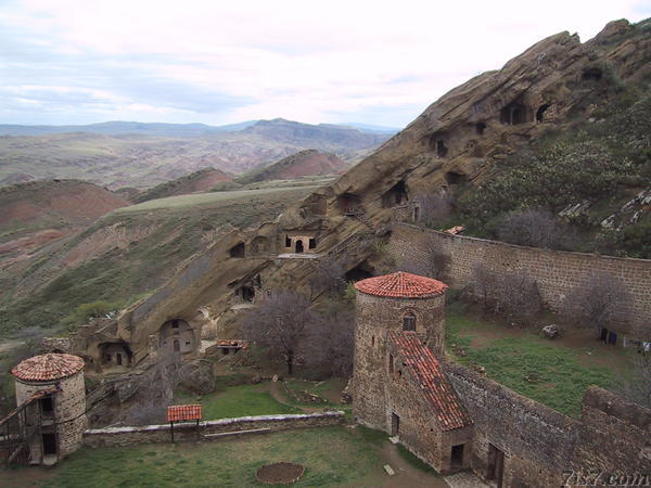 Davit Gareji (or David Gareja) monastery in eastern Georgia.