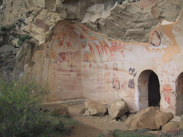 David Gareja Cave Frescoes