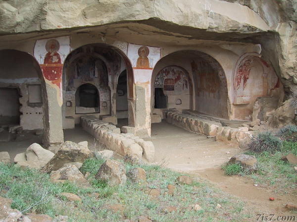 David Gareja Cave Frescoes