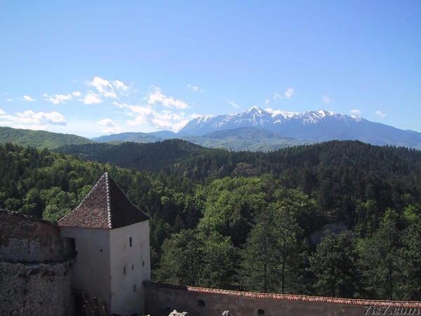 Mountains seen from Rasnov