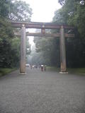 Gate to Meiji Shrine