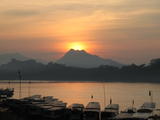Luang Prabang Riverfront Sunset
