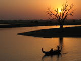 Sunset from U Bein's Bridge