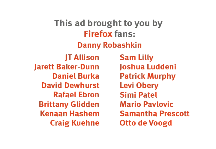 Names of This Is Hot Sponsors (Screenshot)